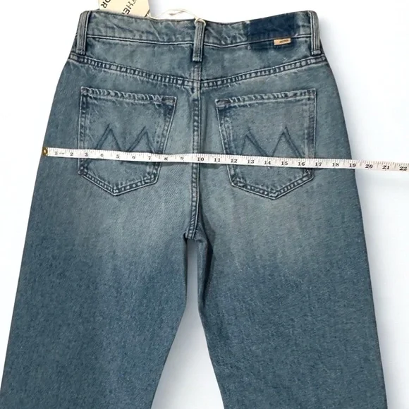 MOTHER The Dodger Cuff Jeans Size 25 in Leap of Faith NWT - Picture 11 of 16